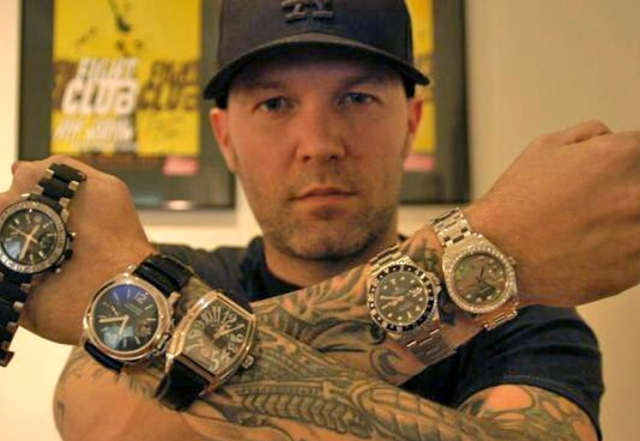 Fred Durst sells his Rolex watches on eBay