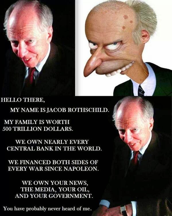 Trillionaire Rothschild International Banking Cartel