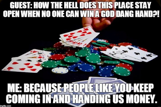 Casino reality meme