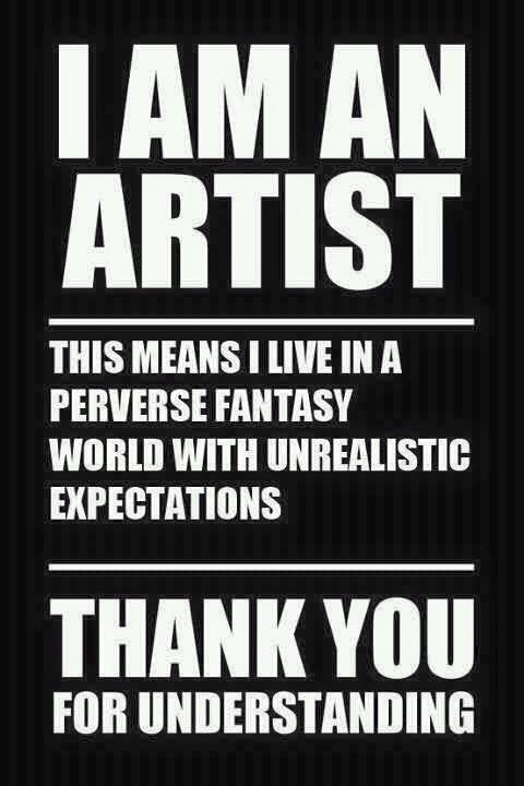 I AM AN ARTIST