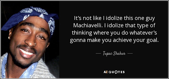 Tupac Shakur on Machiavelli AKA Makaveli