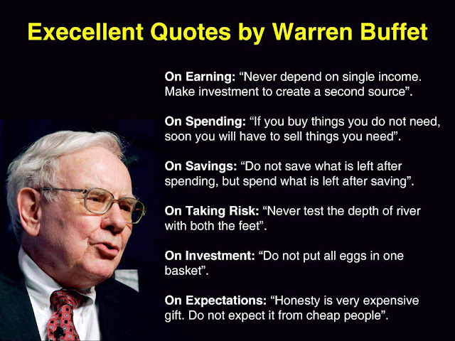 Warren Buffett Money philosophy quotes