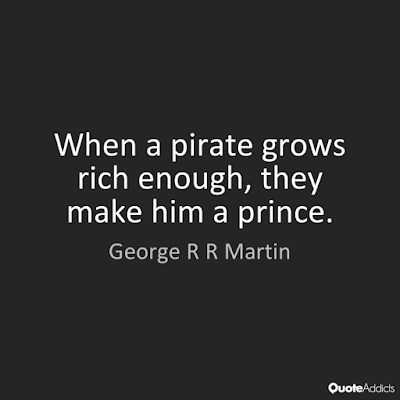 When a pirate becomes a prince…