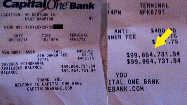Hedge fund manager $100 Million bank account