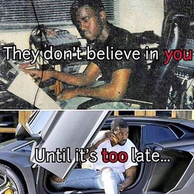 Believe in yourself