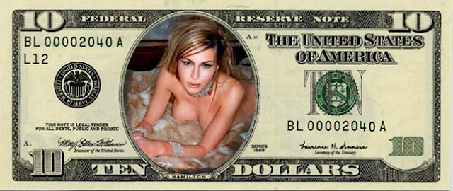 Melania Trump $10 Bill
