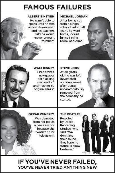 FAMOUS FAILURES