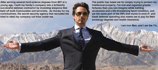 Iron Man is the 1%  BillionaireGambler.com