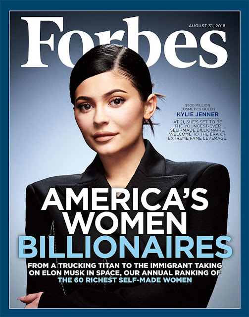 Kylie Jenner, Paris Hilton & Self-Made meaning (Forbes)