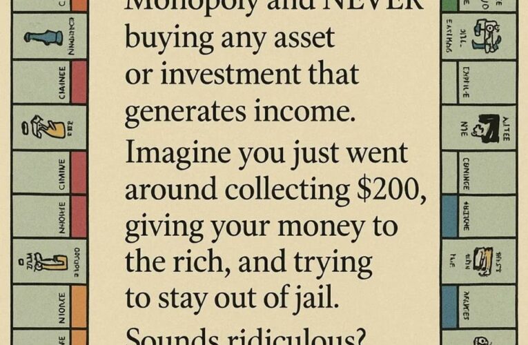 MONOPOLY without assets and investment