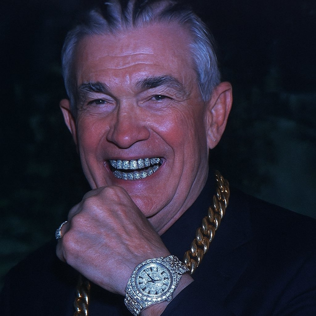 Jerome Powell Gangsta Bling start the printer